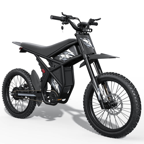 Riding Times GT73 moto électrique off-road 2000 W — vue avant
